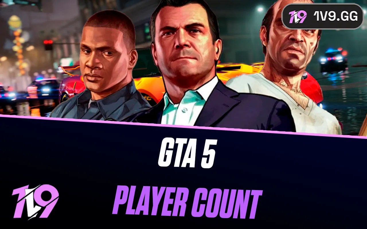 How Many People Play GTA 5 Online In 2026 1v9 Gta 5 Player Count